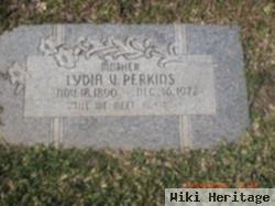 Lydia V Perkins