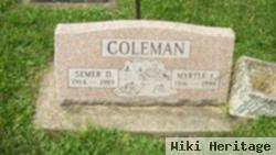 Myrtle L Coleman