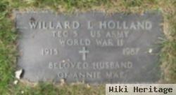 Willard L Holland