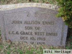 John Allison Ennis