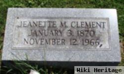 Jeanette Marie "nettie" Gibson Clement