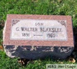 George Walter Blakslee