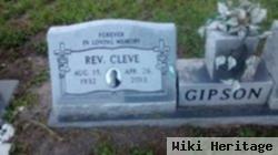 Rev Cleve Gipson