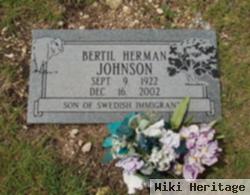 Bertil Herman Johnson