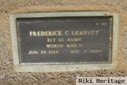 Frederick C Leavitt