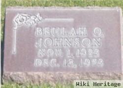 Beulah O. Johnson