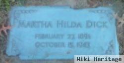 Martha Hilda Sample Dick