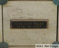 Ona May Haas