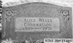 Alice Rosa Wells Charmasson