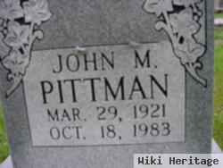 John M. Pittman