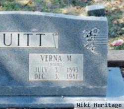 Verna M Norris Fluitt