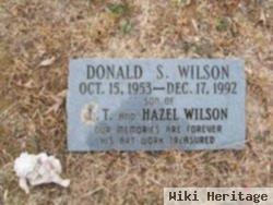 Donald S. "donnie" Wilson