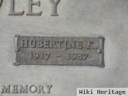 Hubertine Katherine O'connell Rowley