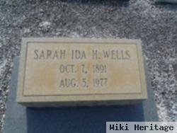 Sarah Ida Holland Wells