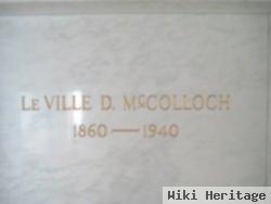 Le Ville D Mccolloch