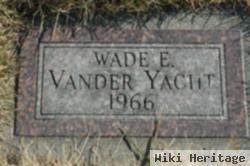 Wade Eugene Vander Yacht