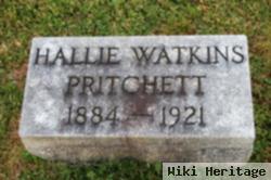 Hallie Watkins Pritchett