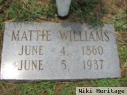 Mattie Williams