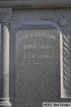 Ann Patterson Anderson