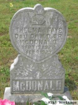 Thelma Faye Mcdonald