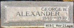 George W Alexander