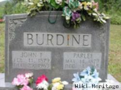 John F. Burdine