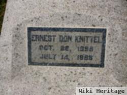 Ernest Don "arnie" Knittel