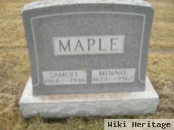 Minnie May Morrow Maple