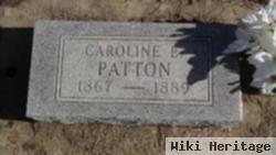 Caroline E Patton