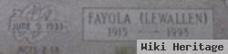 Mrs Fayola Lewallen Haws