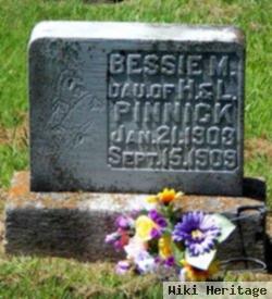 Bessie M Pinnick