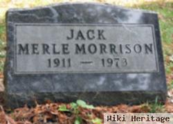 Merle (Jack) Rex Morrison