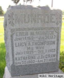 Lucy A Thompson Munroe