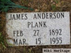 James Anderson "jim" Plank, Sr