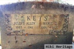 Joseph Allen "allie" Keys