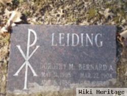 Bernard A Leiding