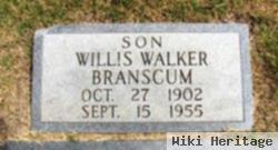 Willis Walker Branscum