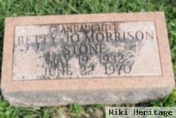 Betty Jo Morrison Stone