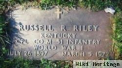 Russell R Riley