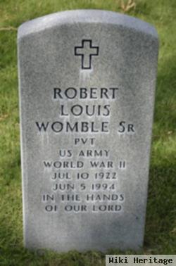 Robert Louis Womble, Sr