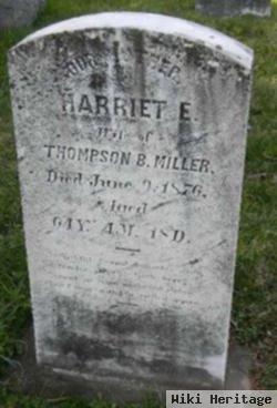 Harriet E Miller