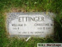 William D Ettinger