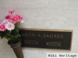 Ruth Ann Smalley Saurer