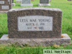 Leta Mae Davidson Young