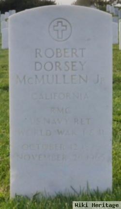 Robert Dorsey Mcmullen, Jr