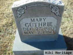 Mary Guthrie