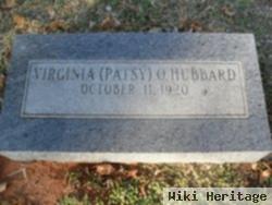 Virginia O "patsy" Hubbard