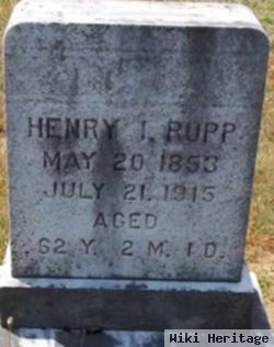 Henry I Rupp