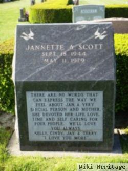 Jannette A Scott