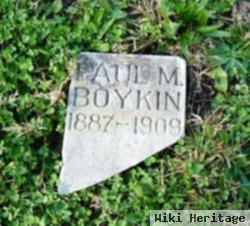 Paul M Boykin